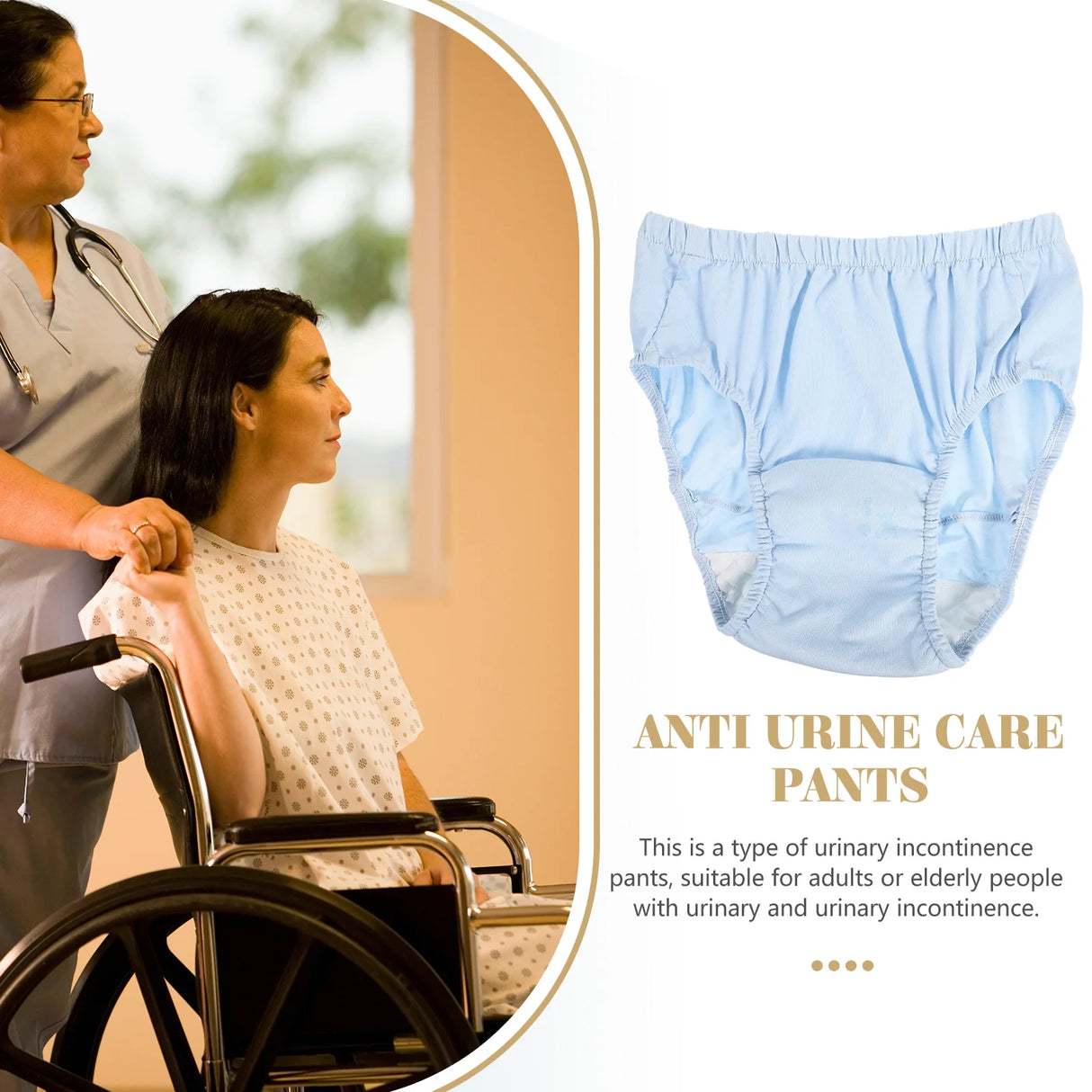 Incontinence Adult Diaper Washable Underwear