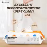 kitchen wipes for cleaning hands, tables, grease